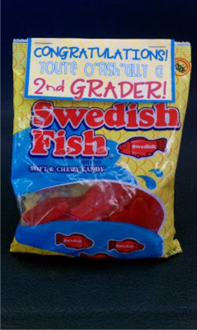 Teach Junkie: 17 Simple End of the school Year Student Gifts and Writing Activities - o"fish"ally a second grader