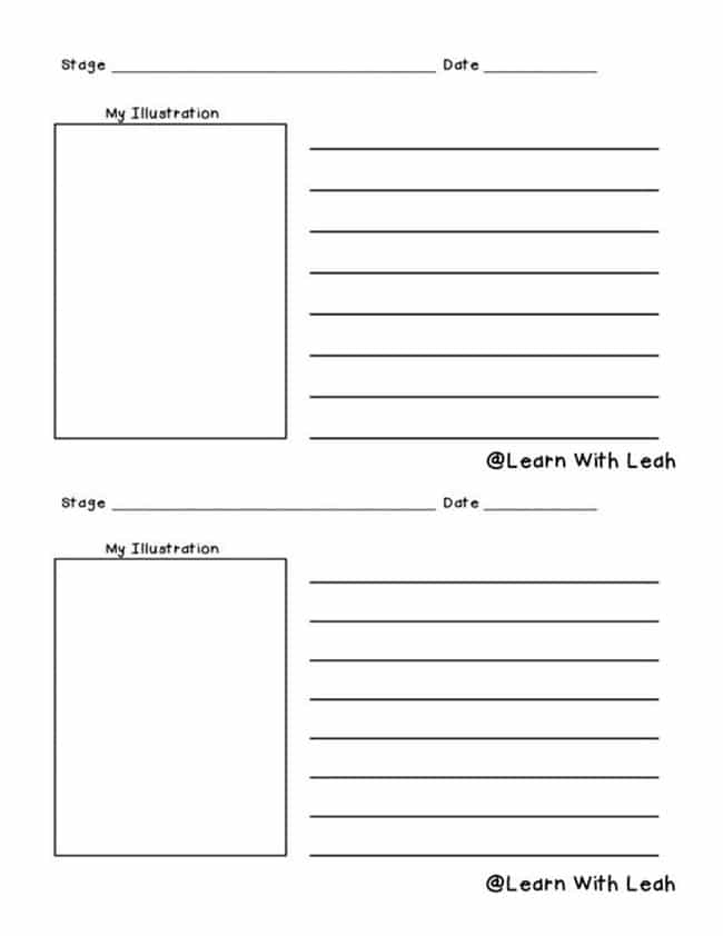 Butterfly Comment Journal Printable – Educate Junkie