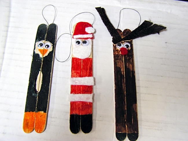 Discover ways to Make Primary Popsicle Stick Ornaments